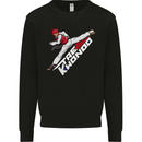 Taekwondo Fighter Mixed Martial Arts MMA Mens Sweatshirt Jumper Black