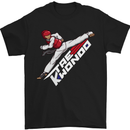 Taekwondo Fighter Mixed Martial Arts MMA Mens T-Shirt Cotton Gildan Black