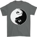 Taekwondo Fighter Mixed Martial Arts MMA Mens T-Shirt Cotton Gildan Charcoal