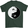 Taekwondo Fighter Mixed Martial Arts MMA Mens T-Shirt Cotton Gildan Forest Green