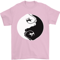 Taekwondo Fighter Mixed Martial Arts MMA Mens T-Shirt Cotton Gildan Light Pink