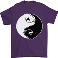Taekwondo Fighter Mixed Martial Arts MMA Mens T-Shirt Cotton Gildan Purple