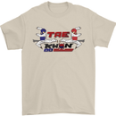 Taekwondo Fighter Mixed Martial Arts MMA Mens T-Shirt Cotton Gildan Sand