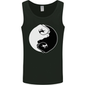 Taekwondo Fighter Mixed Martial Arts MMA Mens Vest Tank Top Black