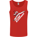 Taekwondo Fighter Mixed Martial Arts MMA Mens Vest Tank Top Red