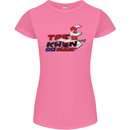Taekwondo Fighter Mixed Martial Arts MMA Womens Petite Cut T-Shirt Azalea