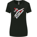 Taekwondo Fighter Mixed Martial Arts MMA Womens Wider Cut T-Shirt Black