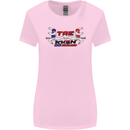 Taekwondo Fighter Mixed Martial Arts MMA Womens Wider Cut T-Shirt Light Pink