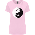 Taekwondo Fighter Mixed Martial Arts MMA Womens Wider Cut T-Shirt Light Pink