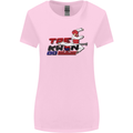 Taekwondo Fighter Mixed Martial Arts MMA Womens Wider Cut T-Shirt Light Pink