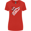 Taekwondo Fighter Mixed Martial Arts MMA Womens Wider Cut T-Shirt Red