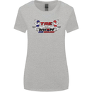 Taekwondo Fighter Mixed Martial Arts MMA Womens Wider Cut T-Shirt Sports Grey