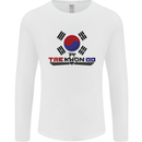 "Taekwondo Fighter Mixed Martial Arts MMA " Mens Long Sleeve T-Shirt White