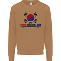 "Taekwondo Fighter Mixed Martial Arts MMA " Mens Sweatshirt Jumper Caramel Latte
