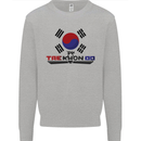 "Taekwondo Fighter Mixed Martial Arts MMA " Mens Sweatshirt Jumper Sports Grey