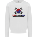 "Taekwondo Fighter Mixed Martial Arts MMA " Mens Sweatshirt Jumper White