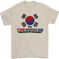 "Taekwondo Fighter Mixed Martial Arts MMA " Mens T-Shirt Cotton Gildan Sand