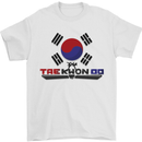 "Taekwondo Fighter Mixed Martial Arts MMA " Mens T-Shirt Cotton Gildan White