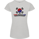 "Taekwondo Fighter Mixed Martial Arts MMA " Womens Petite Cut T-Shirt Sports Grey