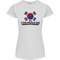 "Taekwondo Fighter Mixed Martial Arts MMA " Womens Petite Cut T-Shirt White