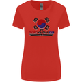 "Taekwondo Fighter Mixed Martial Arts MMA " Womens Wider Cut T-Shirt Red