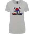 "Taekwondo Fighter Mixed Martial Arts MMA " Womens Wider Cut T-Shirt Sports Grey