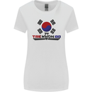 "Taekwondo Fighter Mixed Martial Arts MMA " Womens Wider Cut T-Shirt White