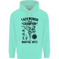 Taekwondo World Champion Martial Arts MMA Childrens Kids Hoodie Peppermint