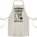 Taekwondo World Champion Martial Arts MMA Cotton Apron 100% Organic Natural