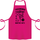 Taekwondo World Champion Martial Arts MMA Cotton Apron 100% Organic Pink