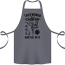 Taekwondo World Champion Martial Arts MMA Cotton Apron 100% Organic Steel