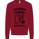 Taekwondo World Champion Martial Arts MMA Kids Sweatshirt Jumper Red