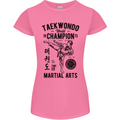 Taekwondo World Champion Martial Arts MMA Womens Petite Cut T-Shirt Azalea