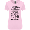 Taekwondo World Champion Martial Arts MMA Womens Wider Cut T-Shirt Light Pink