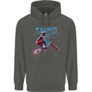 Tailwhippin BMX Cycling Bicycle Childrens Kids Hoodie Storm Grey