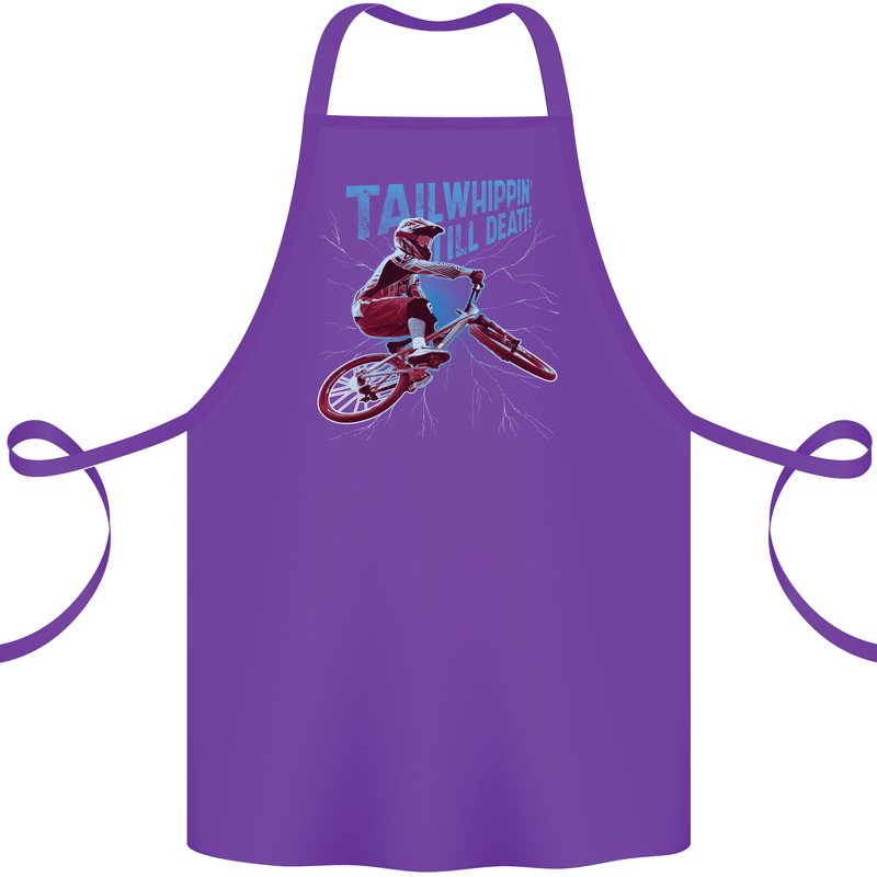 Tailwhippin BMX Cycling Bicycle Cotton Apron 100% Organic Purple
