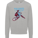 Tailwhippin BMX Cycling Bicycle Kids Sweatshirt Jumper Sports Grey