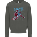 Tailwhippin BMX Cycling Bicycle Kids Sweatshirt Jumper Storm Grey