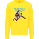 Tailwhippin BMX Cycling Bicycle Kids Sweatshirt Jumper Yellow