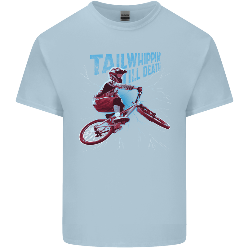 Tailwhippin BMX Cycling Bicycle Kids T-Shirt Childrens Light Blue