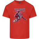 Tailwhippin BMX Cycling Bicycle Kids T-Shirt Childrens Red