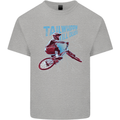 Tailwhippin BMX Cycling Bicycle Kids T-Shirt Childrens Sports Grey