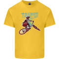 Tailwhippin BMX Cycling Bicycle Kids T-Shirt Childrens Yellow