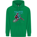 Tailwhippin BMX Cycling Bicycle Mens 80% Cotton Hoodie Irish Green