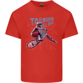 Tailwhippin BMX Cycling Bicycle Mens Cotton T-Shirt Tee Top Red