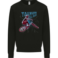 Tailwhippin BMX Cycling Bicycle Mens Sweatshirt Jumper Black
