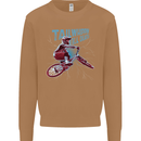 Tailwhippin BMX Cycling Bicycle Mens Sweatshirt Jumper Caramel Latte