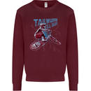 Tailwhippin BMX Cycling Bicycle Mens Sweatshirt Jumper Maroon