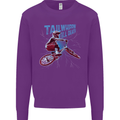 Tailwhippin BMX Cycling Bicycle Mens Sweatshirt Jumper Purple