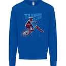 Tailwhippin BMX Cycling Bicycle Mens Sweatshirt Jumper Royal Blue